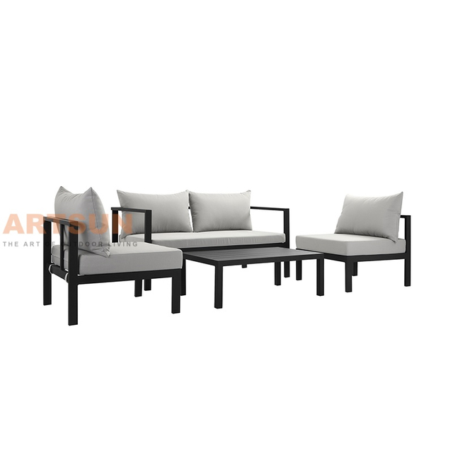 High Quality Modern Aluminum Outdoor Sectional Sofa Set