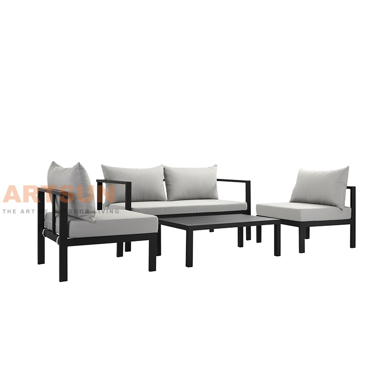 High Quality Modern Aluminum Outdoor Sectional Sofa Set