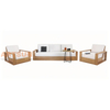 High-End Teak Wood Outdoor Sofa Set