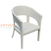  Outdoor Patio Wicker Dining Chair for Backyard Terrace