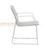 White Outdoor Dining Chair for Restaurant 
