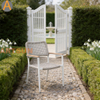 Premium New Design Stacking Outdoor Patio Garden String Weaving Weather Resistant Warranty Dining Chair for Resort Hotel Villa Restaurant Poolside Hospitality
