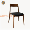 Modern Design High End Warranty Stacking Home Furniture Long-Lasting Solid Wooden Event Dining Chairs for Hotel Dining Room Restaurant Cafe
