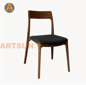 Modern Design High End Warranty Stacking Home Furniture Long-Lasting Solid Wooden Event Dining Chairs for Hotel Dining Room Restaurant Cafe