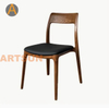 Modern Design High End Warranty Stacking Home Furniture Long-Lasting Solid Wooden Event Dining Chairs for Hotel Dining Room Restaurant Cafe
